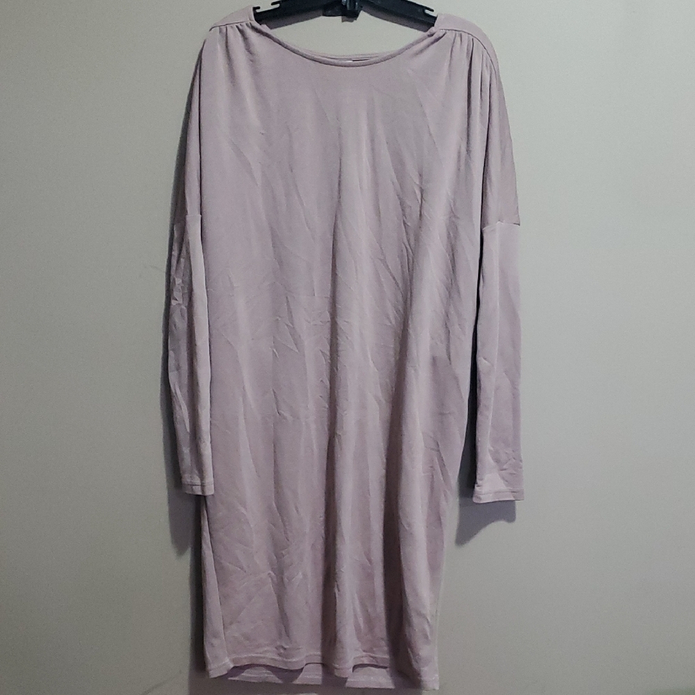 Selected Femme Beige Long Sleeve Dress Size Small